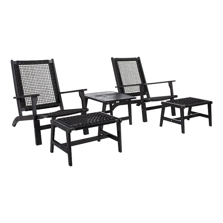 Safavieh 5-pc. Conversation Set Weather Resistant