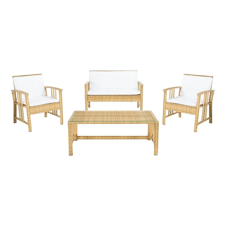 Safavieh 4-pc. Conversation Set Weather Resistant