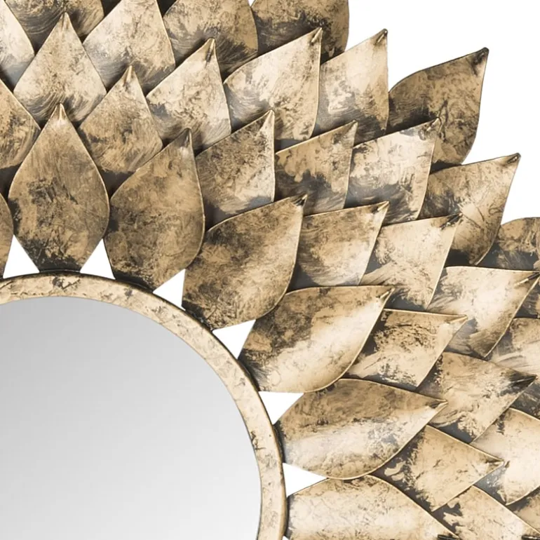Safavieh Provence Sunburst Wall Mount Round Wall Mirror