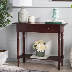 Safavieh Rosemary Storage 2-Drawer Console Table