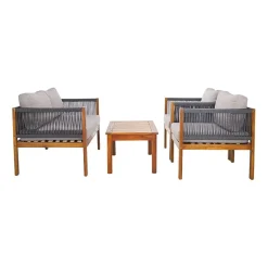 Safavieh Wilson 4-pc. Conversation Set Cushioned
