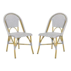 Salcha Rattan 2 Pc Patio Chairs