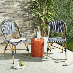 Salcha Rattan 2 Pc Patio Chairs