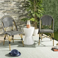 Salcha Rattan 2 Pc Patio Chairs