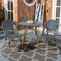 Salcha Rattan 2 Pc Patio Chairs