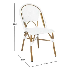 Salcha Rattan 2 Pc Patio Chairs