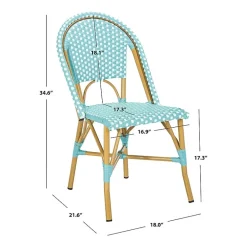 Salcha Rattan 2 Pc Patio Chairs