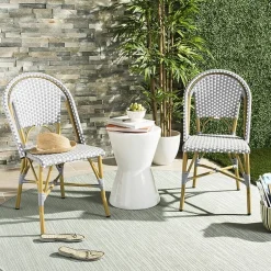 Salcha Rattan 2 Pc Patio Chairs