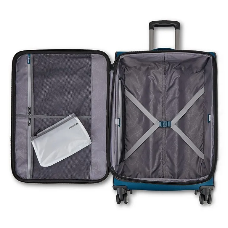 Samsonite Ascella 4.0 25 Inch Softside Expandable Checked Spinner Luggage