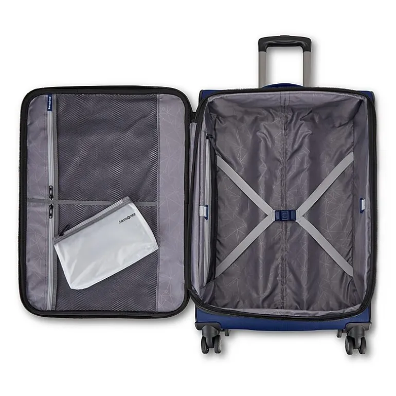 Samsonite Ascella 4.0 25 Inch Softside Expandable Checked Spinner Luggage