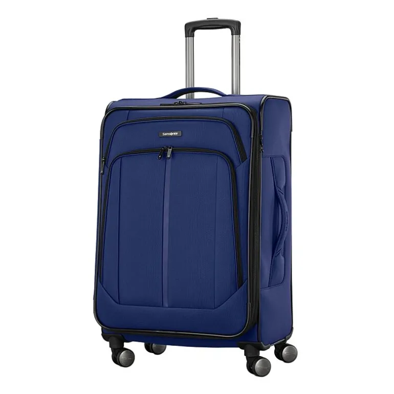 Samsonite Ascella 4.0 25 Inch Softside Expandable Checked Spinner Luggage