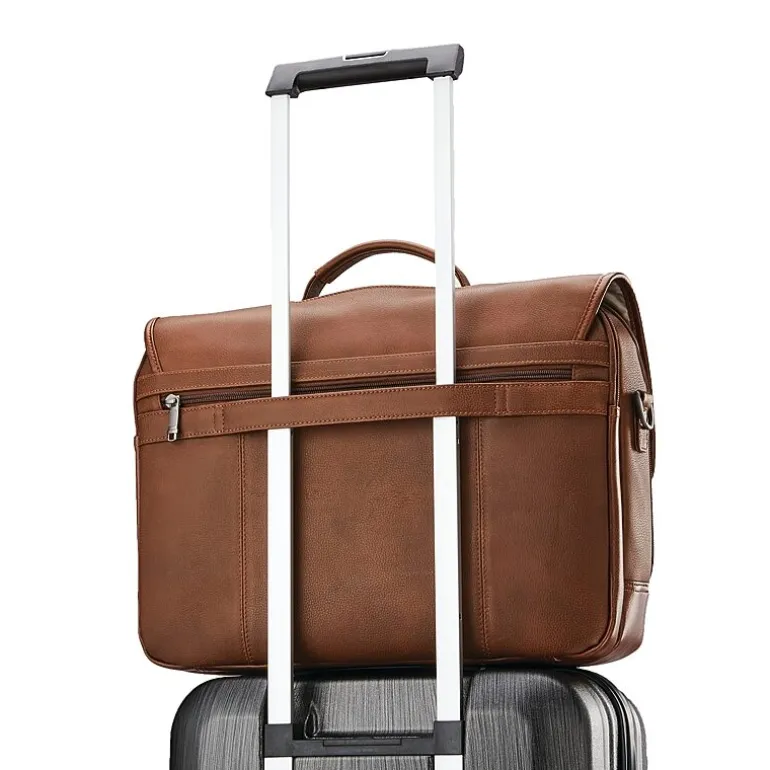 Samsonite Classic Leather Messenger Bag