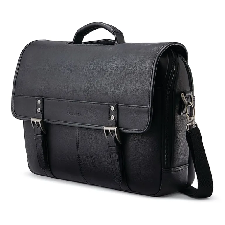 Samsonite Classic Leather Messenger Bag