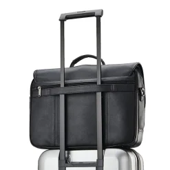 Samsonite Classic Leather Messenger Bag