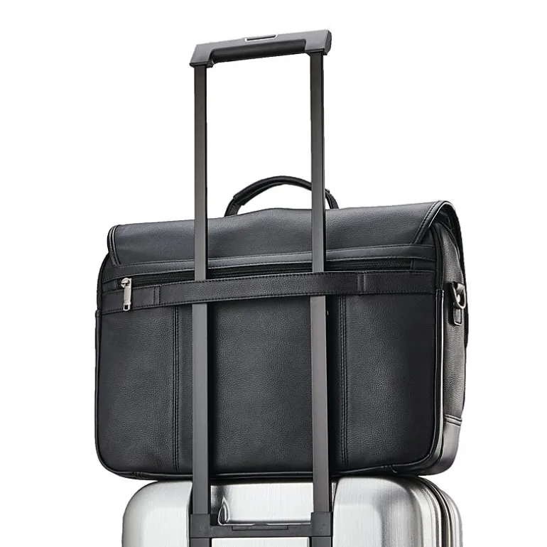 Samsonite Classic Leather Messenger Bag