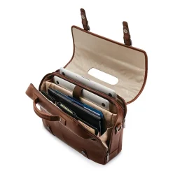 Samsonite Classic Leather Messenger Bag