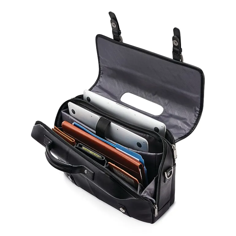 Samsonite Classic Leather Messenger Bag