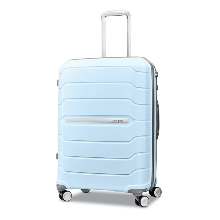 Samsonite Freeform 24 Inch Hardside Expandable Checked Spinner Luggage