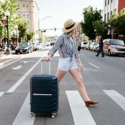 Samsonite Freeform 24 Inch Hardside Expandable Checked Spinner Luggage