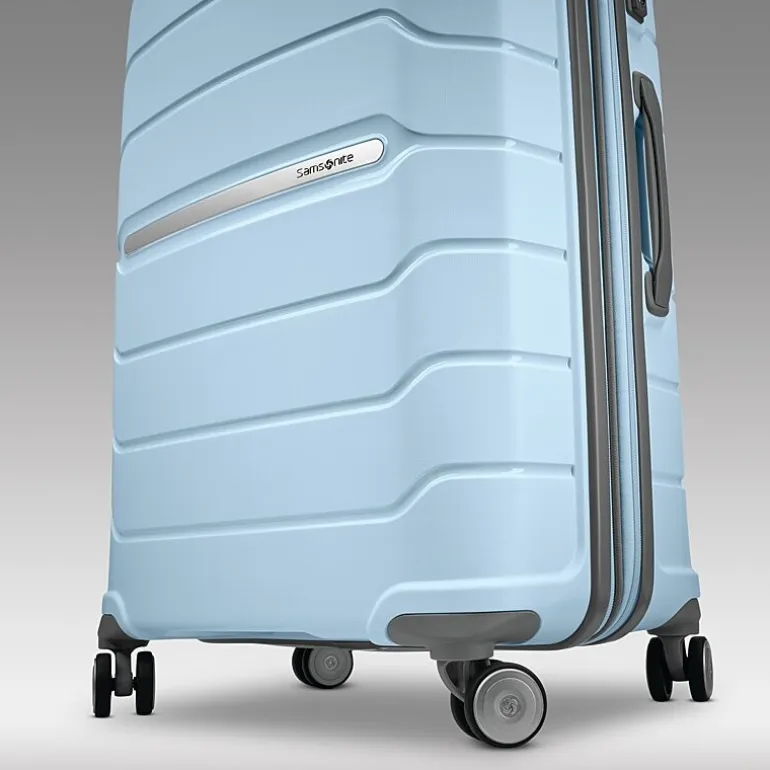 Samsonite Freeform 24 Inch Hardside Expandable Checked Spinner Luggage