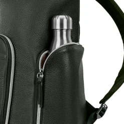 Samsonite Mobile Solution 2 Leather Deluxe Unisex Adult Padded Straps Backpack