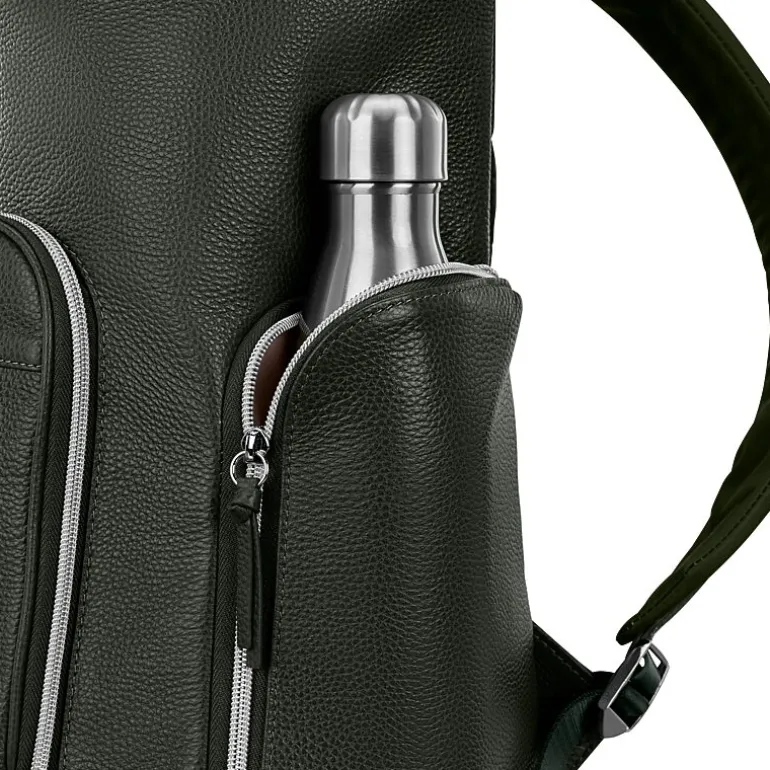Samsonite Mobile Solution 2 Leather Deluxe Unisex Adult Padded Straps Backpack