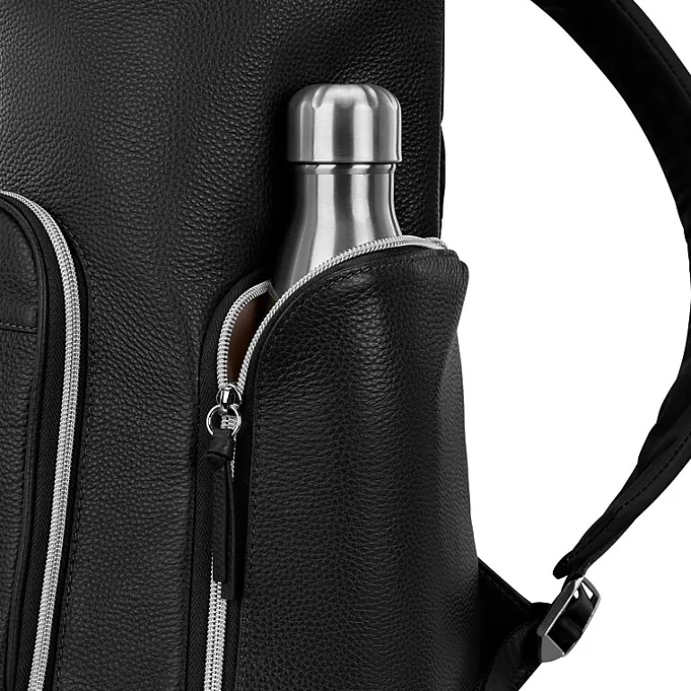 Samsonite Mobile Solution 2 Leather Deluxe Unisex Adult Padded Straps Backpack
