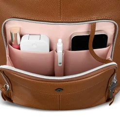 Samsonite Mobile Solution 2 Leather Deluxe Unisex Adult Padded Straps Backpack