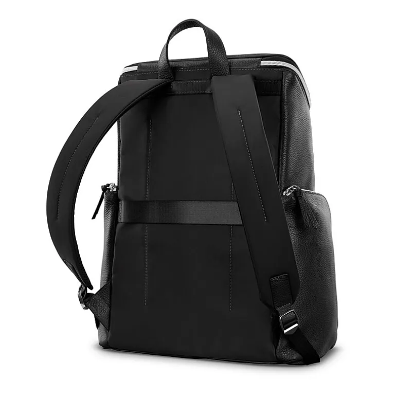 Samsonite Mobile Solution 2 Leather Deluxe Unisex Adult Padded Straps Backpack