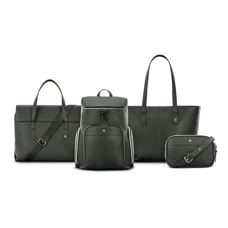 Samsonite Mobile Solution 2 Leather Deluxe Unisex Adult Padded Straps Backpack