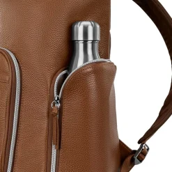 Samsonite Mobile Solution 2 Leather Deluxe Unisex Adult Padded Straps Backpack