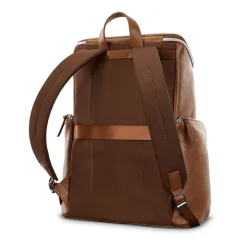 Samsonite Mobile Solution 2 Leather Deluxe Unisex Adult Padded Straps Backpack