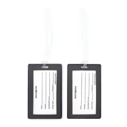 Samsonite 2 Pack Designer American Flag Luggage ID Tags