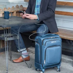 Samsonite Solyte Dlx 20 Inch Softside Expandable Lightweight Carry-On Spinner Luggage