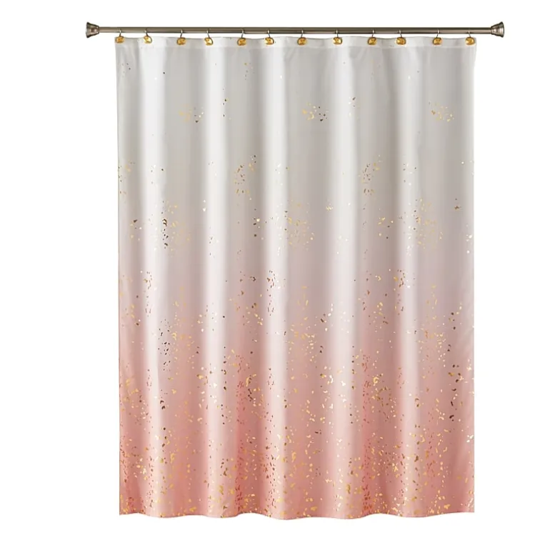 Saturday Knight Splatter Shower Curtain