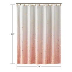 Saturday Knight Splatter Shower Curtain