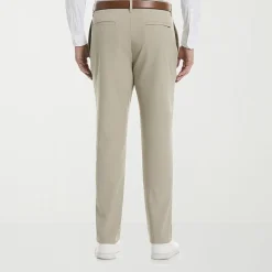 Savane Techworks Performance Mens Straight Fit Dress Flat Front Pant