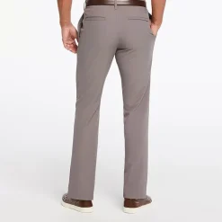 Savane Techworks Performance Mens Straight Fit Dress Flat Front Pant