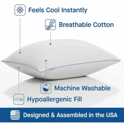 Sealy® All Night Cooling 2 Pack Bed Pillow