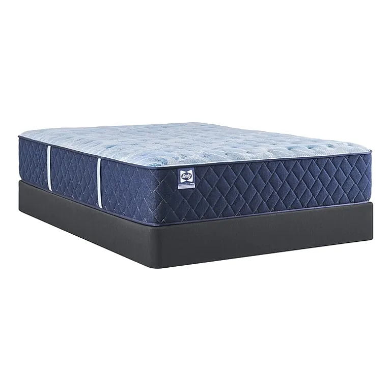 Sealy Cleburne 12.5" Firm Tight Top - Mattress + Box Spring