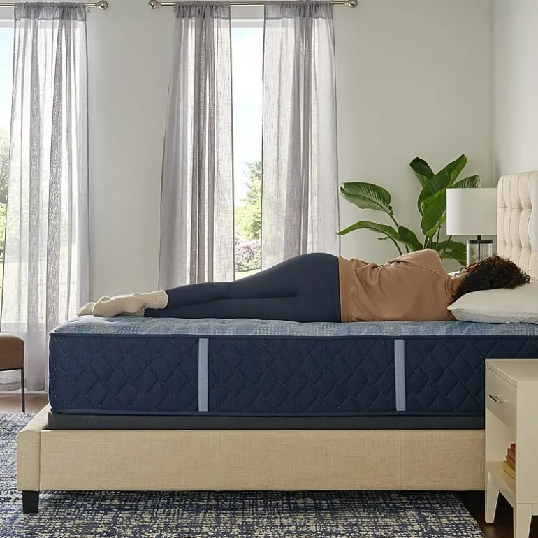 Sealy Cleburne 12.5" Firm Tight Top - Mattress + Box Spring