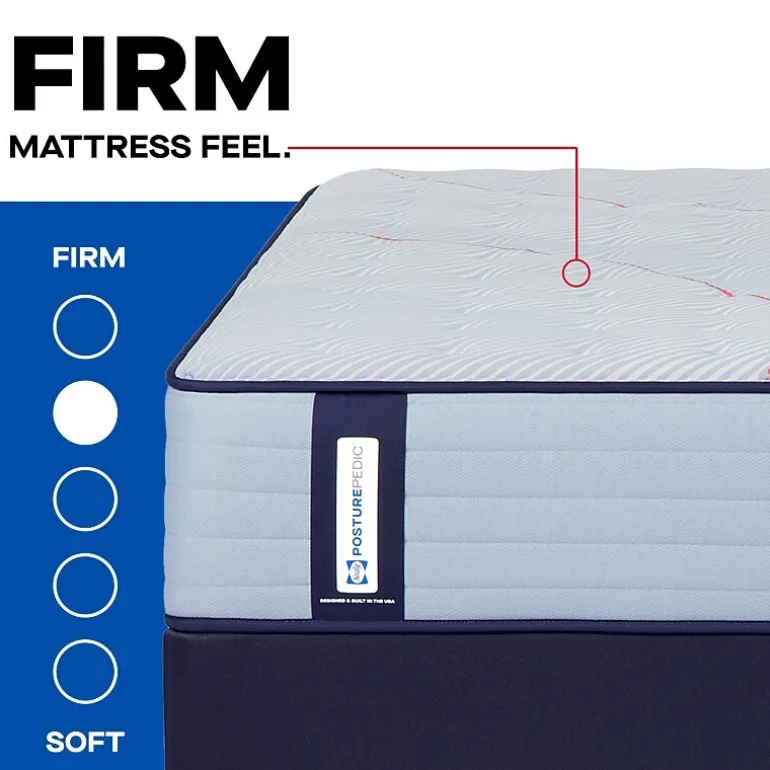 Sealy Posturepedic Briggs 13" Firm Tight Top - Mattress + Box Spring