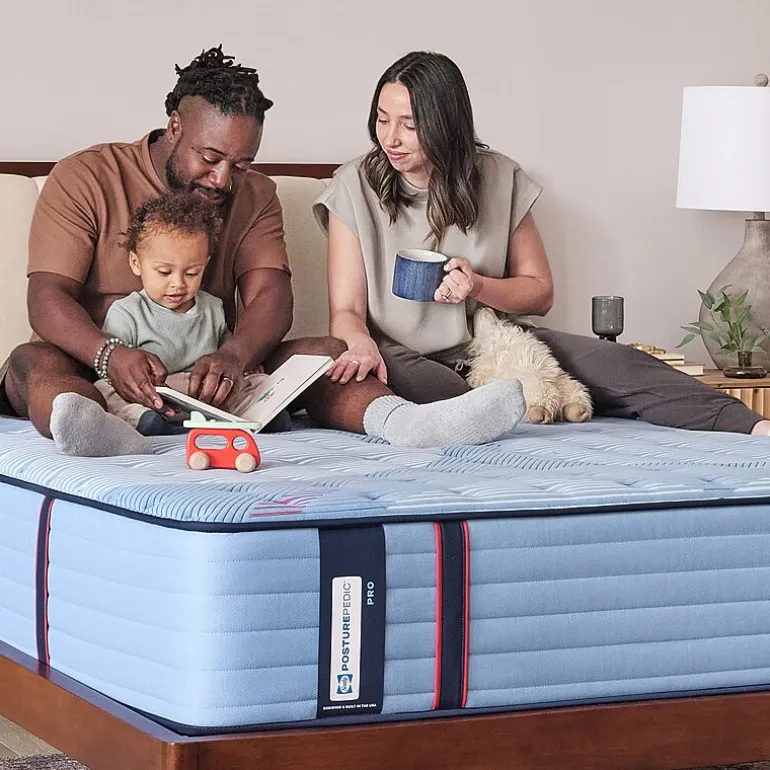 Sealy Posturepedic Fairholt 14" Firm Tight Top - Mattress + Box Spring