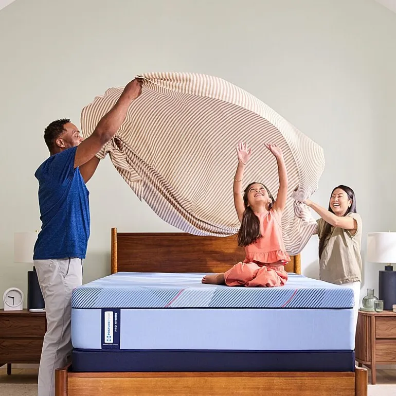 Sealy Posturepedic Fairholt 13" Hybrid Firm Tight Top - Mattress + Box Spring