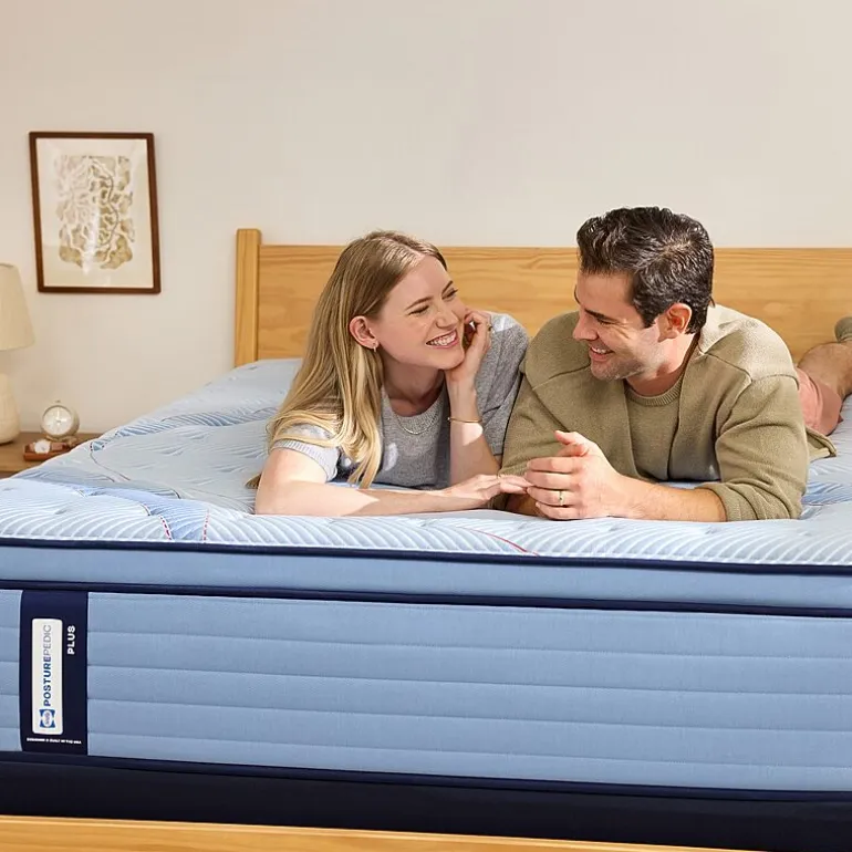 Sealy Posturepedic Indy 15" Medium Pillow Top - Mattress + Box Spring