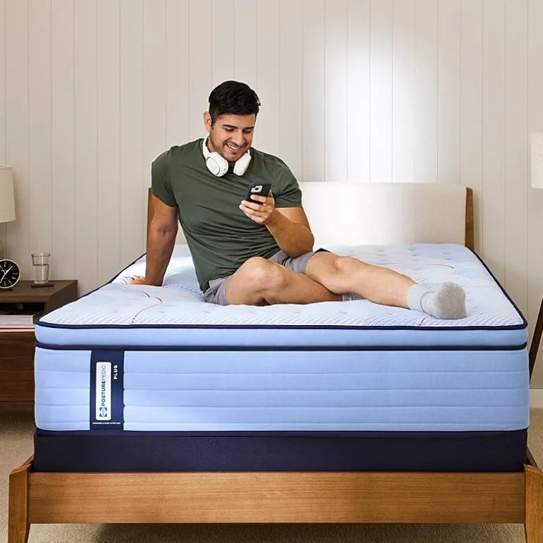 Sealy Posturepedic Ripley 15" Plush Pillow Top - Mattress + Box Spring