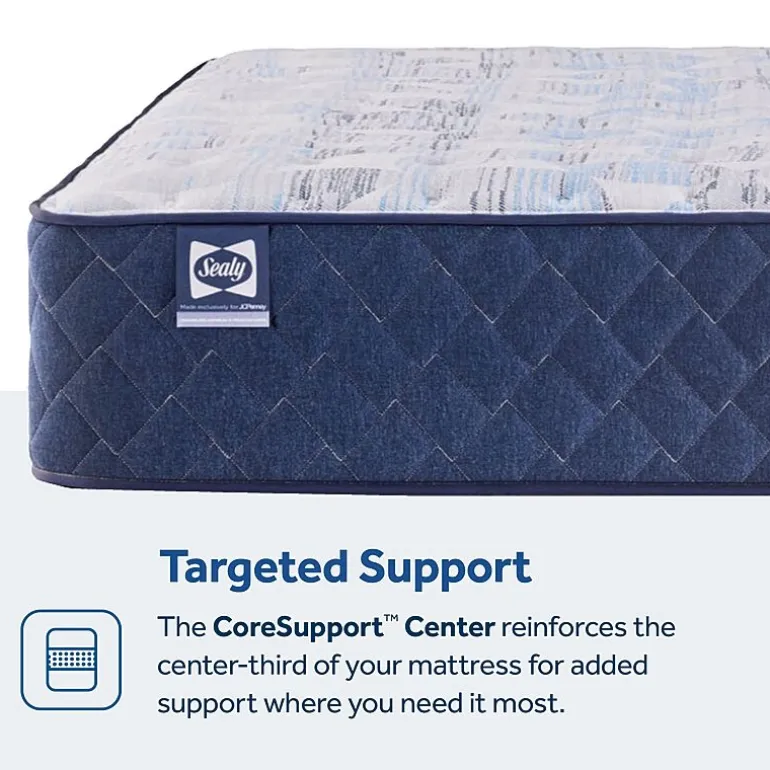 Sealy Wellmont 14.5" Extra Firm Tight Top - Mattress + Box Spring