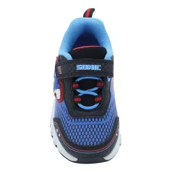 Sega Sonic Boys Sonic the Hedgehog Round Closed Toe Slip-On Shoe