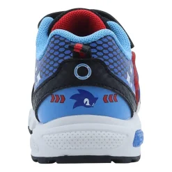Sega Sonic Boys Sonic the Hedgehog Round Closed Toe Slip-On Shoe
