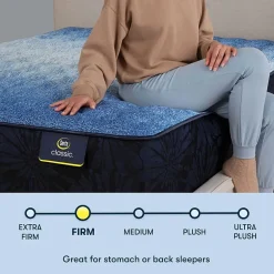 Serta Classic Exclusive 13" Firm Tight Top - Mattress + Box Spring